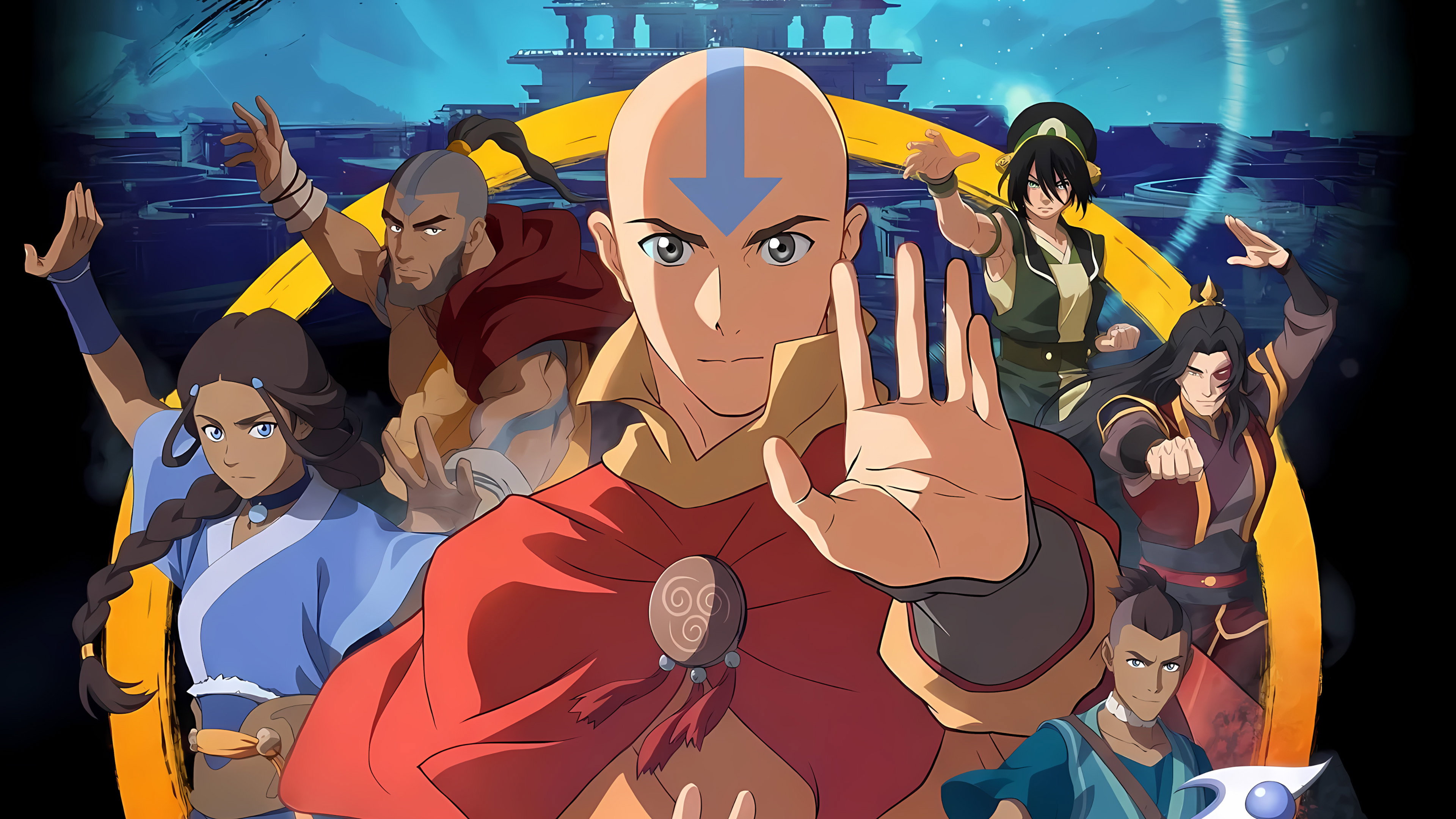 Фон для Легенда об Аанге: Последний маг воздуха / Avatar Aang: The Last Airbender (2026)