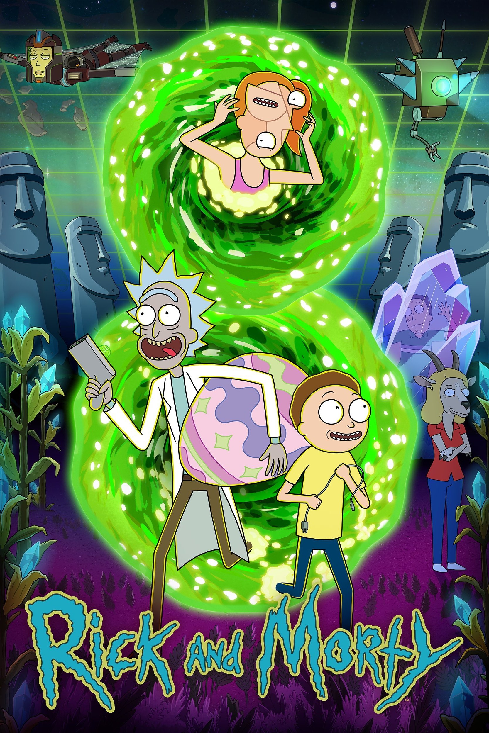 Постер Рик и Морти / Rick and Morty (2013)