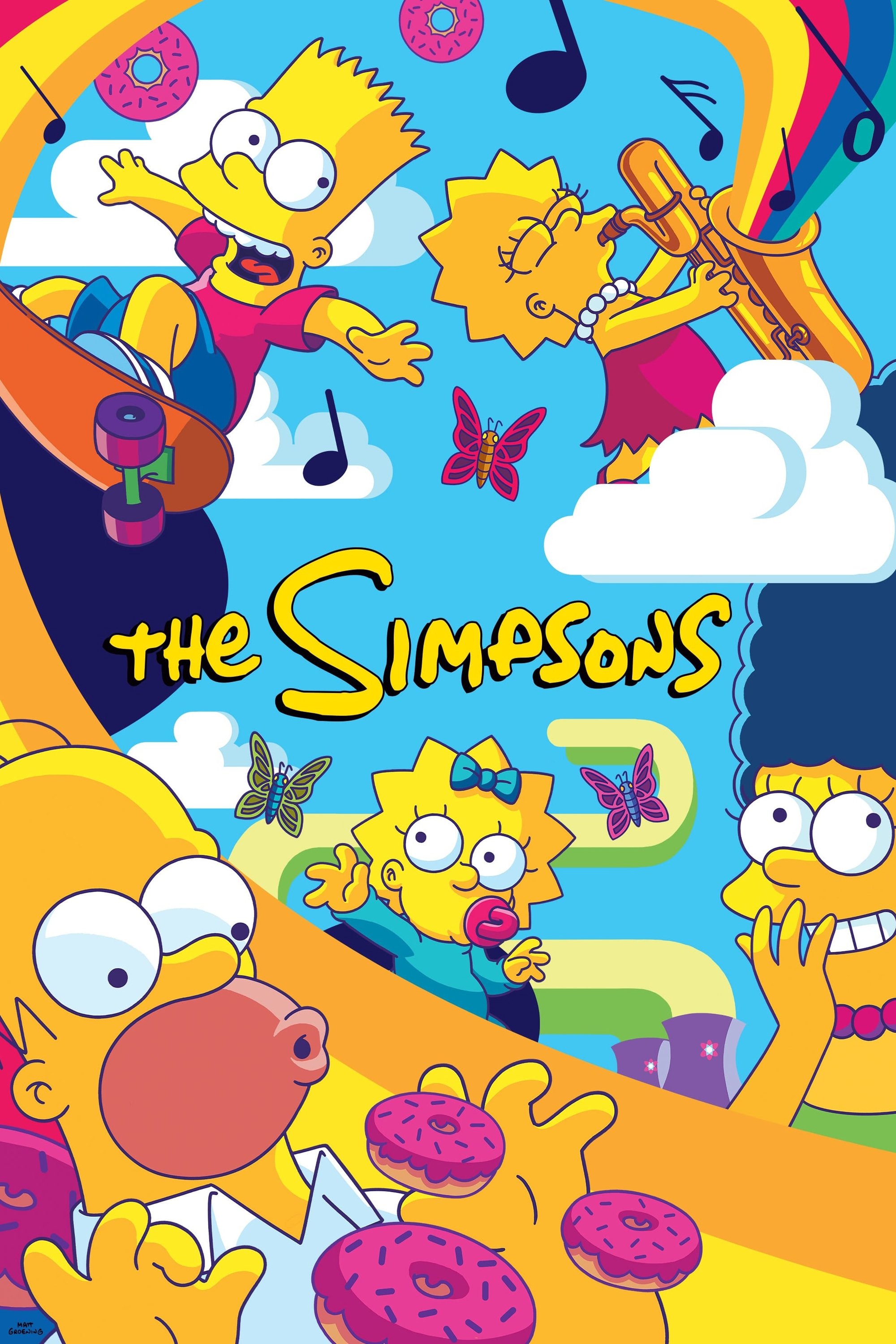 Постер Симпсоны / The Simpsons (1989)